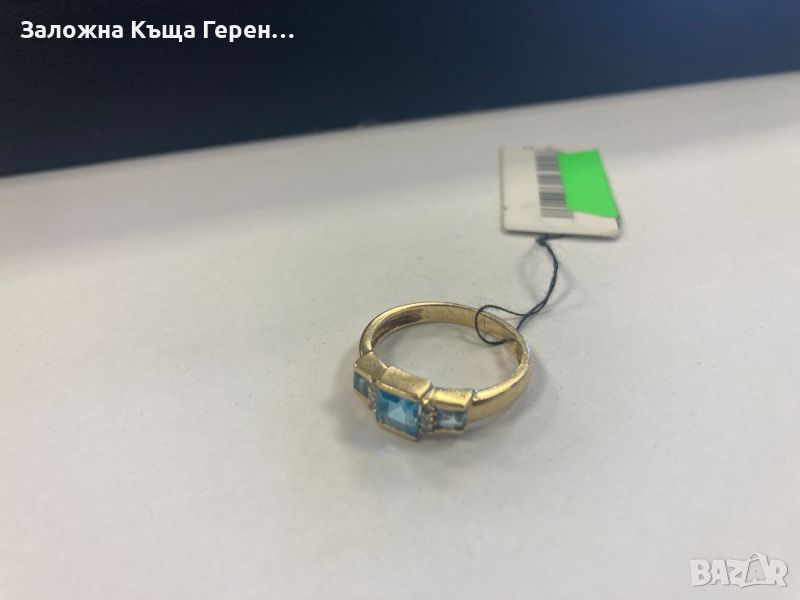 Дамски златен пръстен 3,06гр.  размер 57, снимка 1