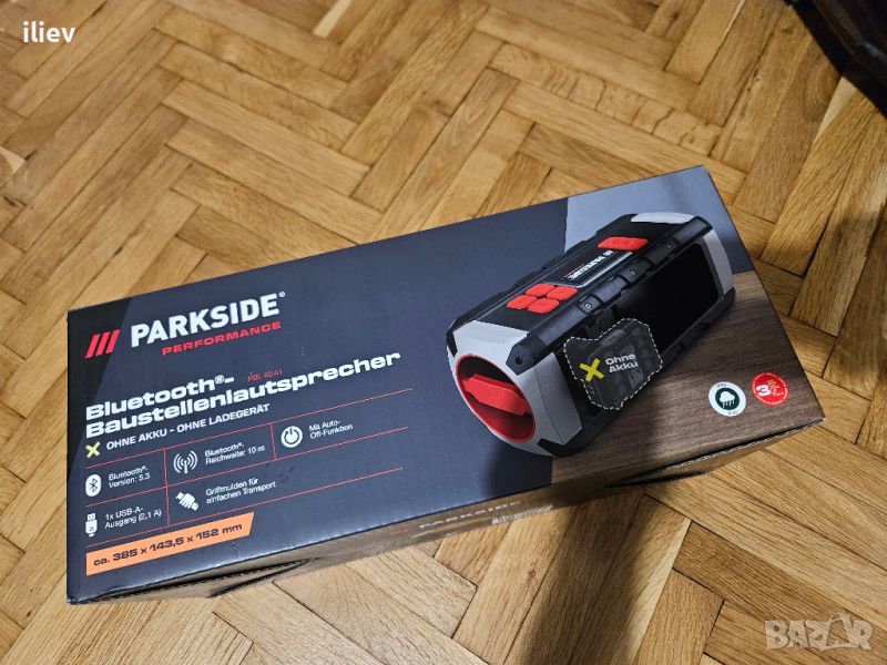 PARKSIDE PERFORMANCE Bluetooth високоговорител за строителна площадка, снимка 1