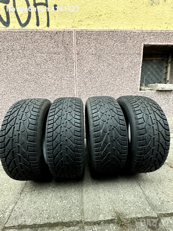 4бр зимни гуми 225/45/17 Tigar 7мм дот21, снимка 1