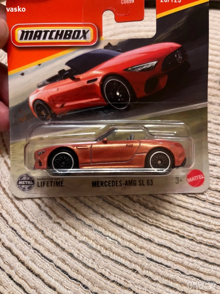 Matchbox Mercedes AMG SL63, снимка 1
