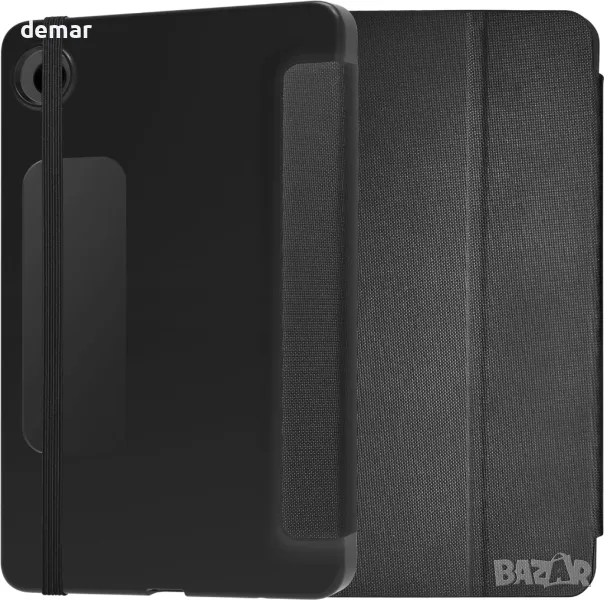 OtterBox React Folio Case за Samsung Galaxy Tab A9, удароустойчив, ултратънък защитен фолио калъф, снимка 1