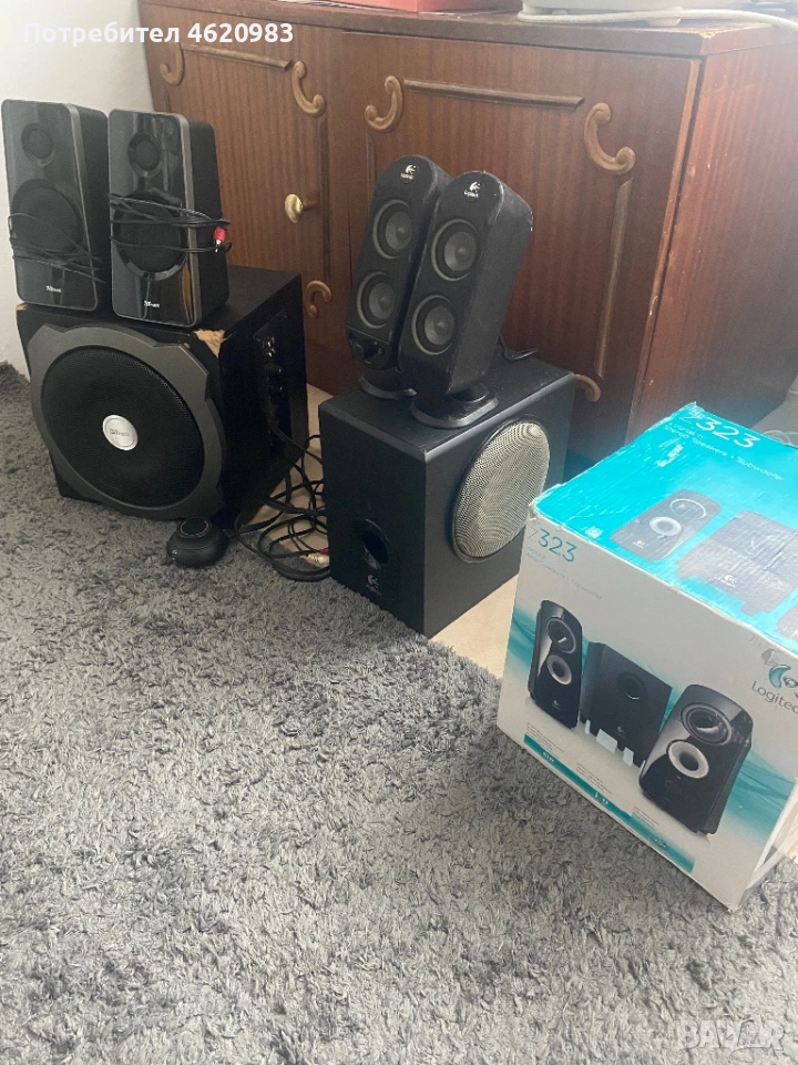 Буфер с колонки Логитеч , Тръст, Logitech, Trust, снимка 1