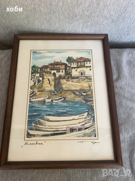 Картина Несебър, снимка 1