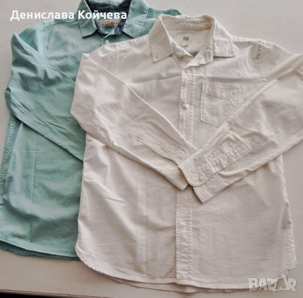 2 броя ризи- Gap и h&m за 10-12 г. , снимка 1