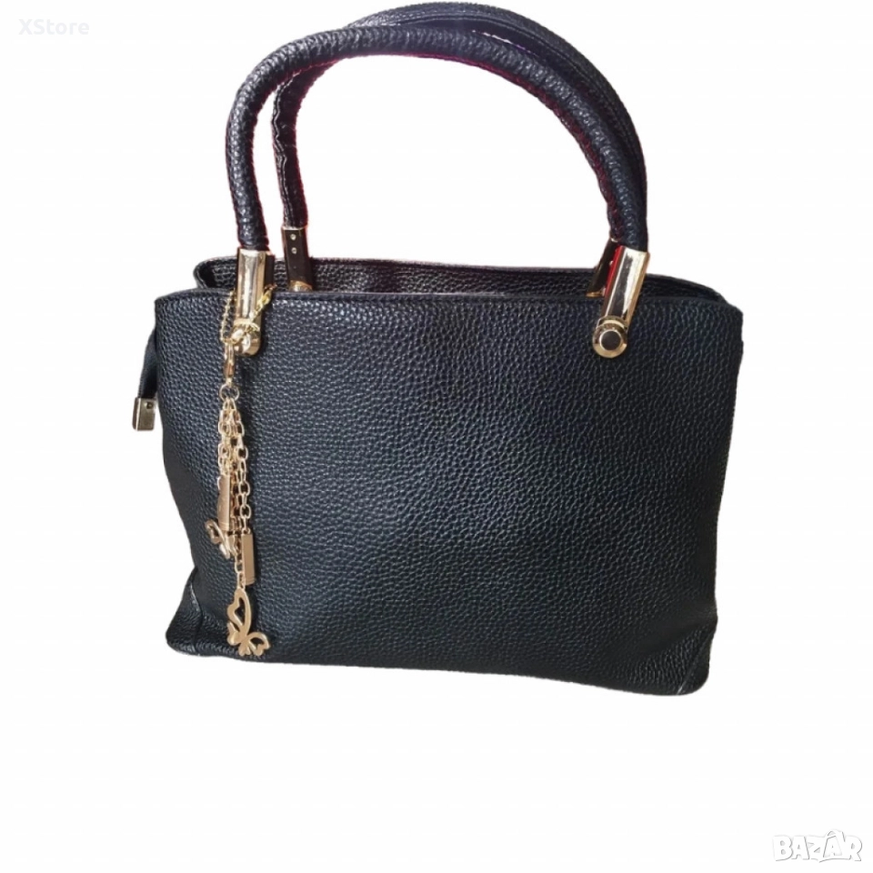 Елегантна чанта в черен цвят, снимка 1