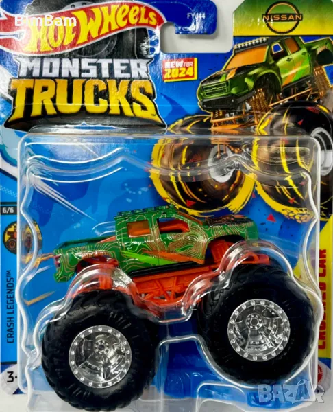 Бъги Hot Wheels Monster Trucks Nissan, снимка 1