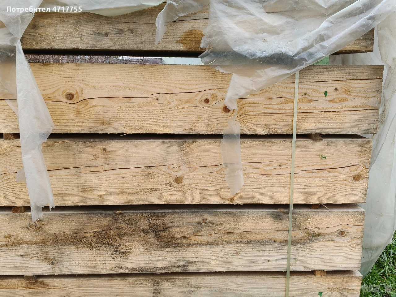 Иглолистни греди, 3 м, 25х25 см, снимка 1