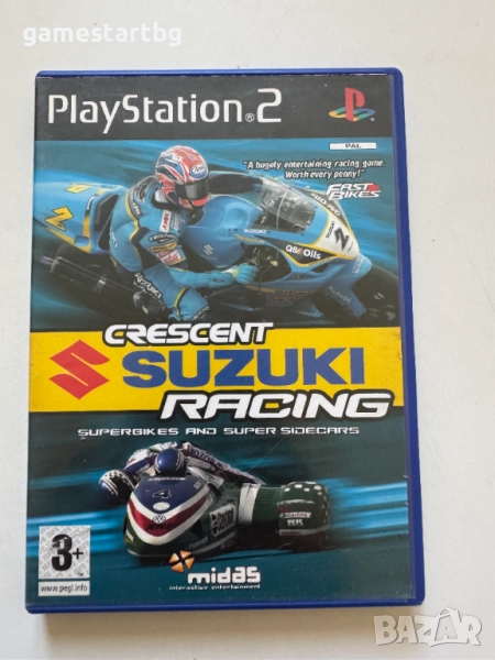 Crescent Suzuki Racing за PS2, снимка 1