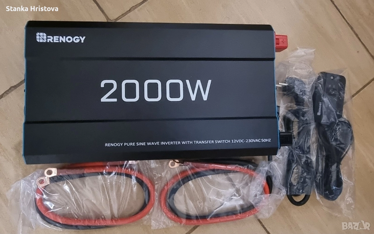 Инвертор Renogy 2000w 12v ., снимка 1