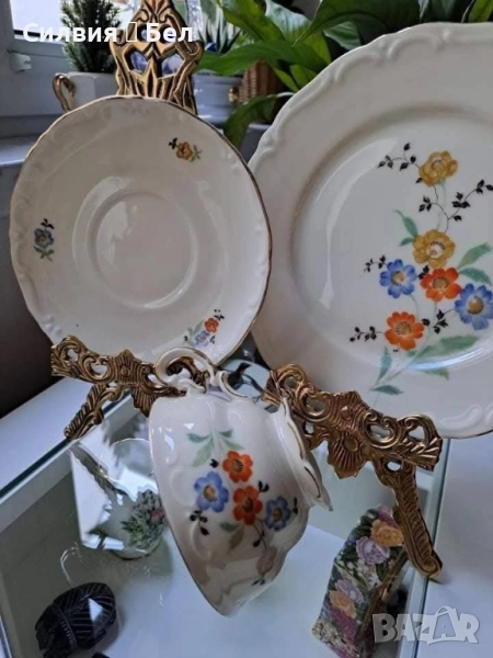 Порцеланов троен сет, снимка 1