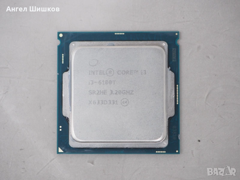 Intel Core I3-6100T SR2HE 3200MHz L2-512KB L3-3MB TDP-35W Socket 1151, снимка 1