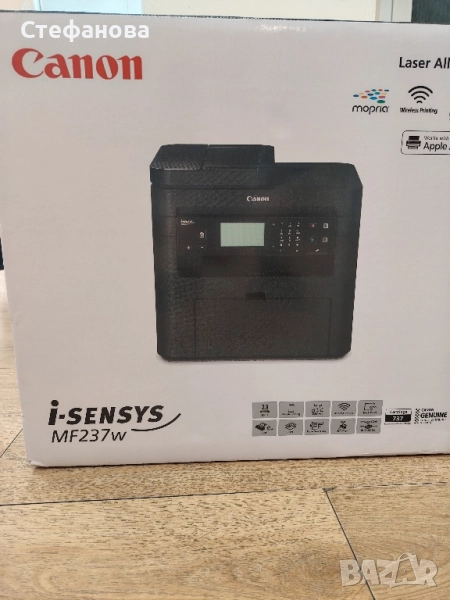 мфу Canon mf237w нов, снимка 1