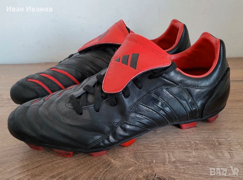 бутонки Adidas Predator Pulse "Blackout" 2005  номер 48-48,5  , снимка 1