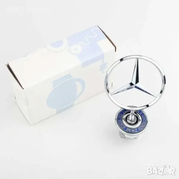 Оригинална Mercedes-Benz 3D емблема Преден капак, снимка 1