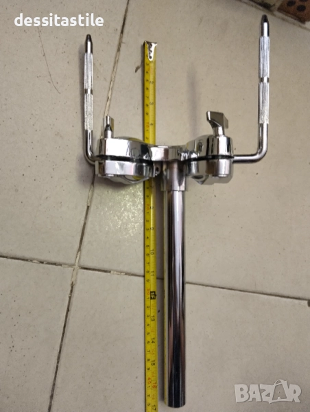 Единичен и двоен томхолдер и крачета за флортом, снимка 1