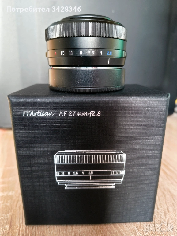 Обектив TTArtisan AF 27/2.8 за Sony E, снимка 1