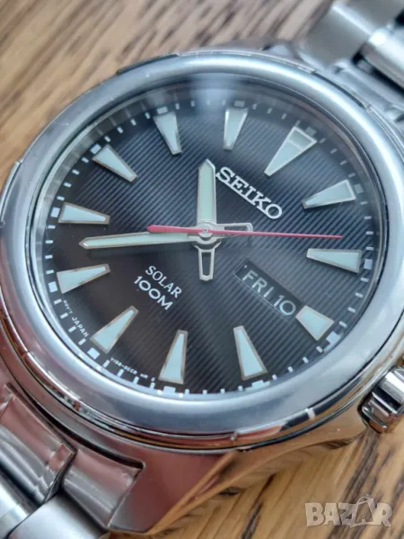 Seiko Solar водоустойчив часовник, бартер, снимка 1