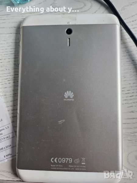 Таблет  Huawei mediaPad 7 yuth 2, снимка 1