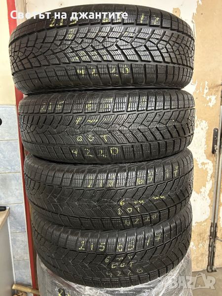 Зимни гуми 215/65/17 Goodyear 4 броя, снимка 1