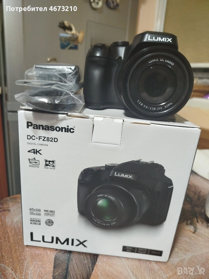 фотоапарат Panasonic Lumix FZ82D, снимка 1