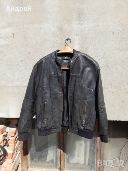 Мъжко кожено яке, снимка 1