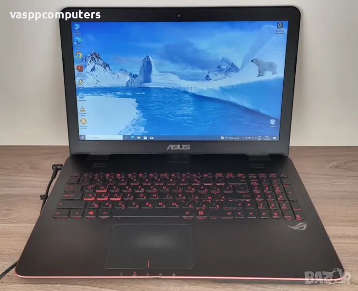 ASUS ROG G551JM/15.6"/i7-4710HQ/8GB RAM/512GB SSD, снимка 1