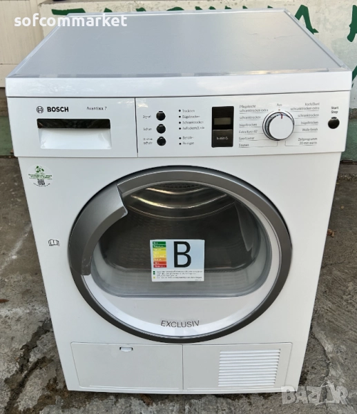 Сушилня Bosch Avantixx 7 WTE86385| 7 kg | кондензна, снимка 1
