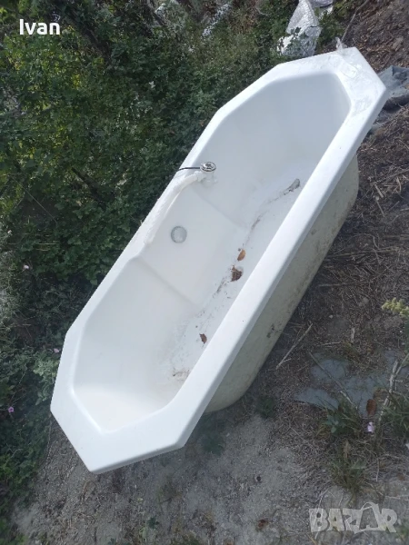 Акрилна вана SANOACRYL Nikos 180 180x90x41,5 см., в бяло, снимка 1