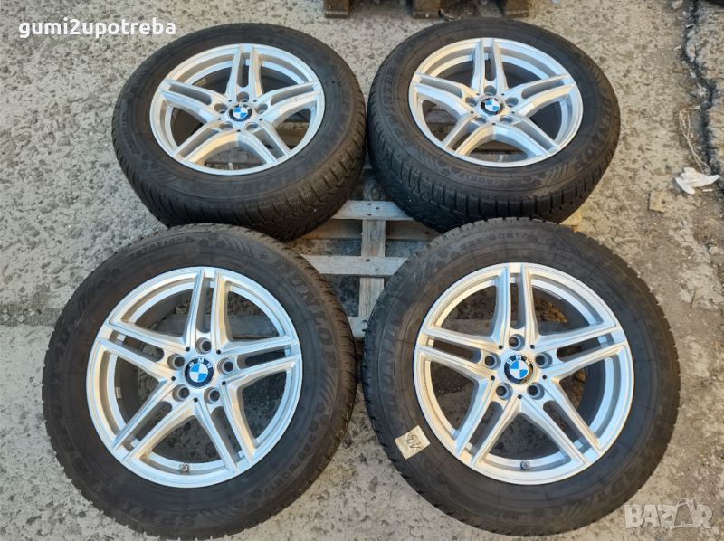 17 джанти 5х120 BMW X3 E83 F25 X4 F26 7,5J et35 225/60/17 Dunlop, снимка 1