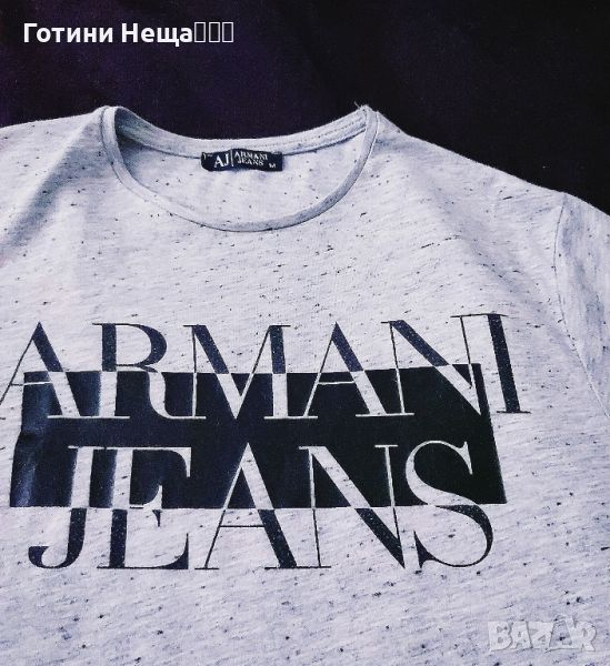 ✔🥰 ОРИГИНАЛ❗Мъжка тениска Armani AJ❗✅, снимка 1