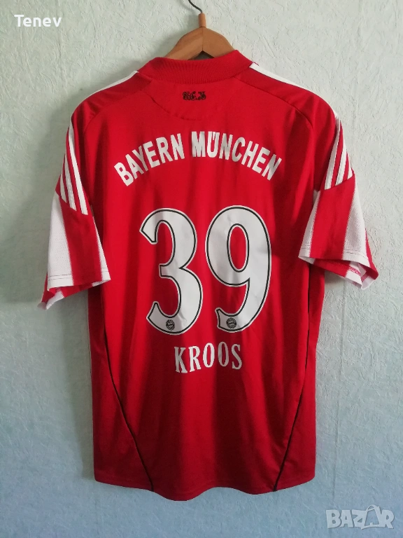 Bayern Munich #39 Toni Kroos Adidas 2010/2011 оригинална тениска фланелка екип Байерн Мюнхен Кроос , снимка 1
