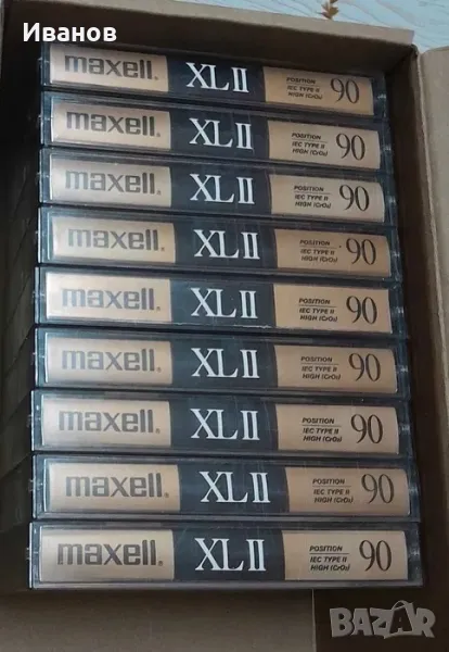 Аудио касети  MAXELL XLII 90 - хром, снимка 1