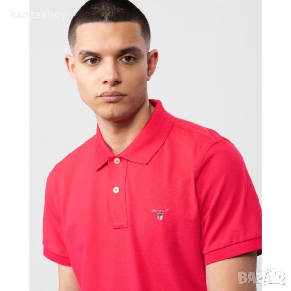 GANT Men's Polo - страхотна мъжка тениска 2ХЛ, снимка 1