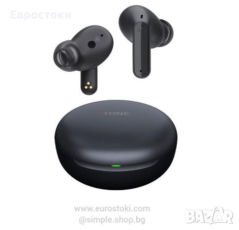 Безжични слушалки LG TONE Free FP5 True Wireless, Bluetooth, Active Noise Cancelling, Meridian Sound, снимка 1