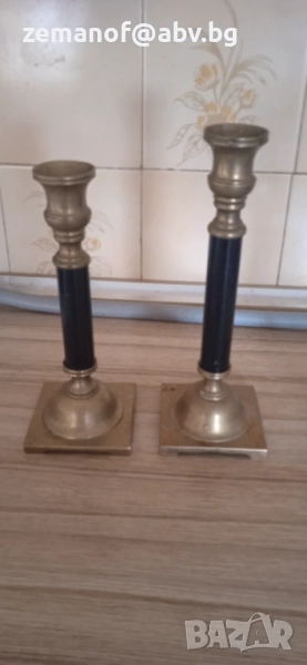 Свещници 2 бр, снимка 1