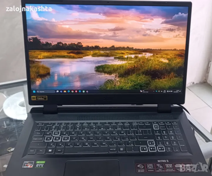 Геймърски-Лаптоп Acer Nitro 5 AN517-42-R670 с AMD Ryzen 9 6900HX, снимка 1