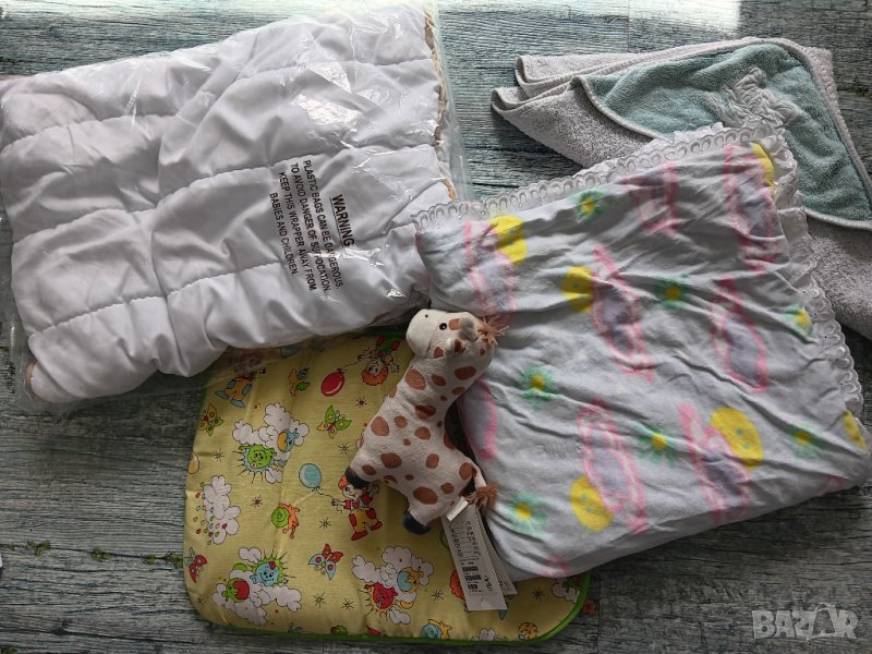 Dormeo бебешки сет-възглавничка ,одеало+подаръци, снимка 1