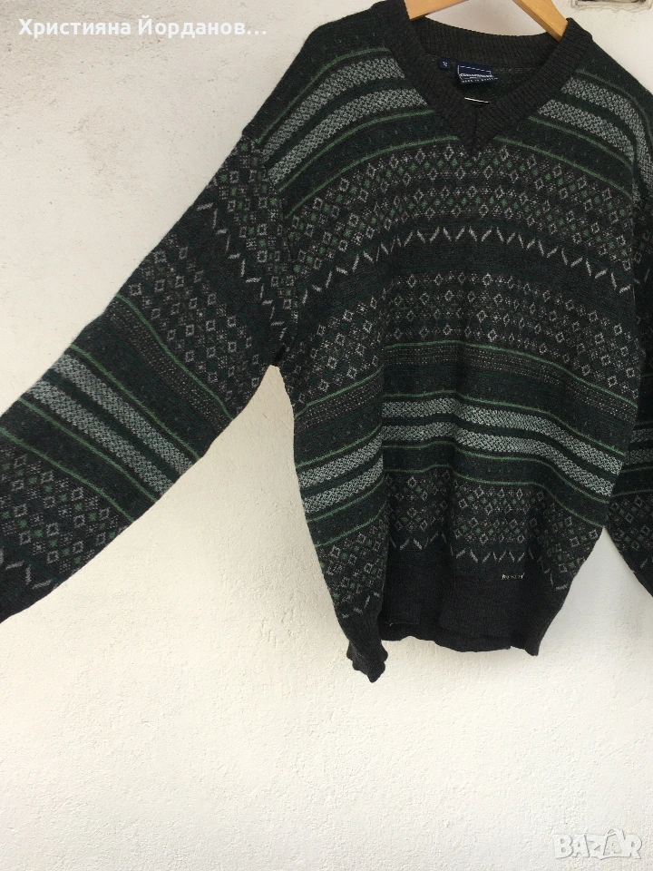 100% вълна австрийски пуловер , ХЛ, снимка 1