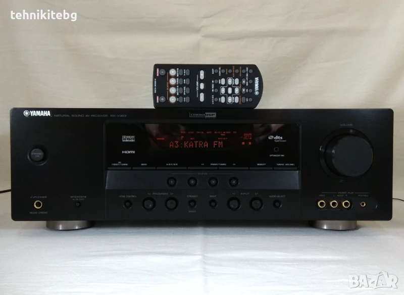 ⭐⭐⭐YAMAHA RX-V363⭐⭐⭐ Качествен AV ресивър с HDMI , 5 х 100 вата , дистанционно, снимка 1