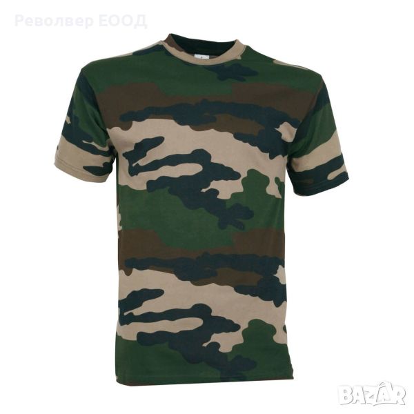 Детска тениска Percussion - Camouflage, в цвят Camo CE, снимка 1