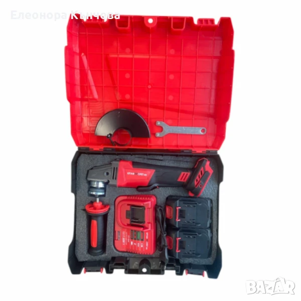  Акумулаторен ъглошлайф, снимка 1