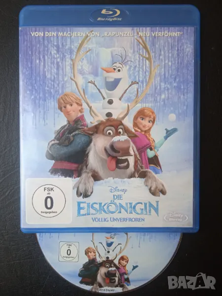 Blu Ray - Frozen / Замръзналото кралство / Елза и Ана, снимка 1