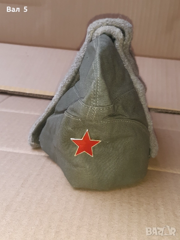 Военна ушанка , шапка , кепе , униформа - БНА , НРБ, снимка 1