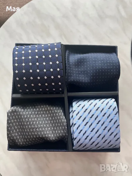 25 лева нов комплект 4 бр. вратовръзки, снимка 1