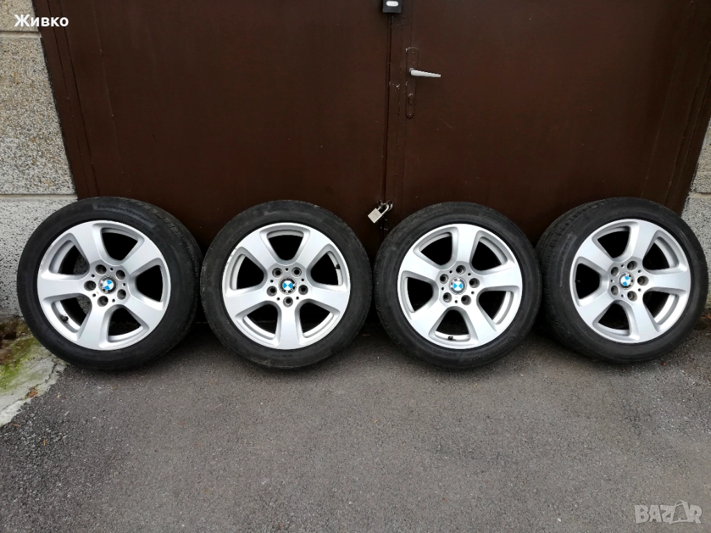 Джанти с гуми BMW E60/61 E90/91 225/50/17, снимка 1