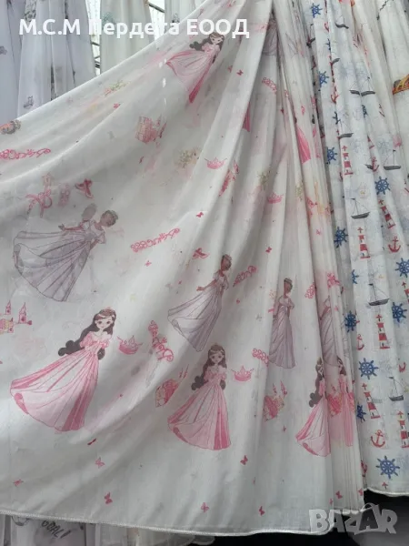Детски пердета - плат височина 2.80 л.м., снимка 1