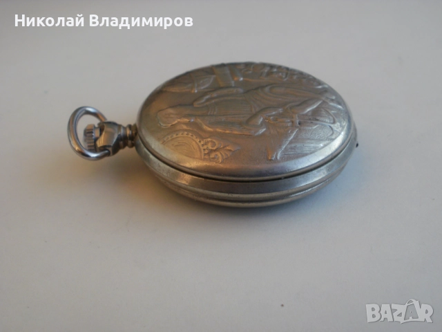 Молния рядък модел руски джобен часовник, снимка 7 - Джобни - 52201416