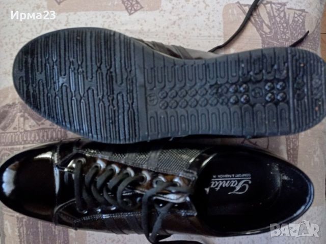Мъжки обувки ест. лак, снимка 4 - Спортно елегантни обувки - 45794161