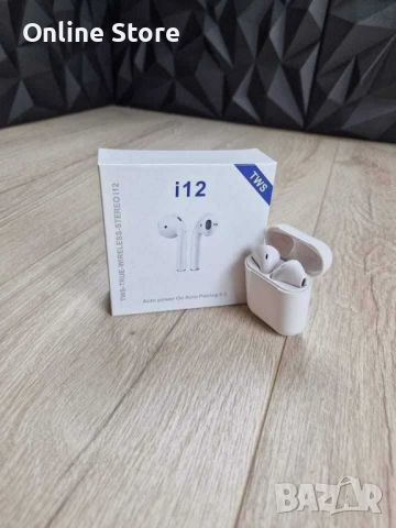 Безжични слушалки i12 TWS, снимка 1 - Безжични слушалки - 42600537