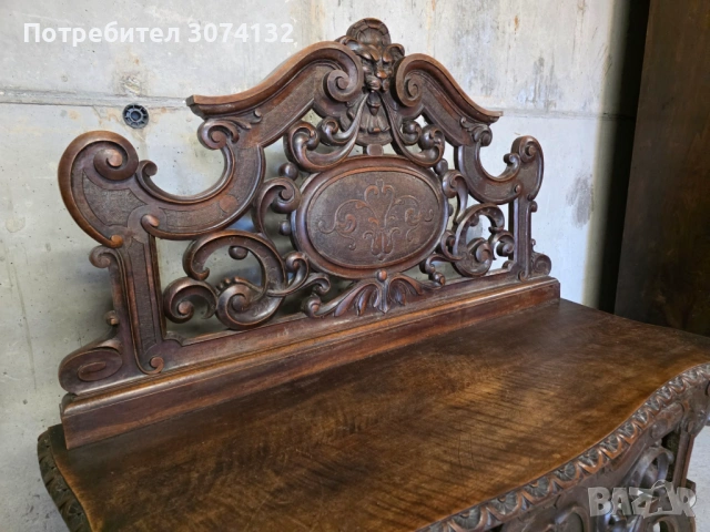 Пейка с дърворезба (УНИКАТ) , снимка 3 - Декорация за дома - 54257760